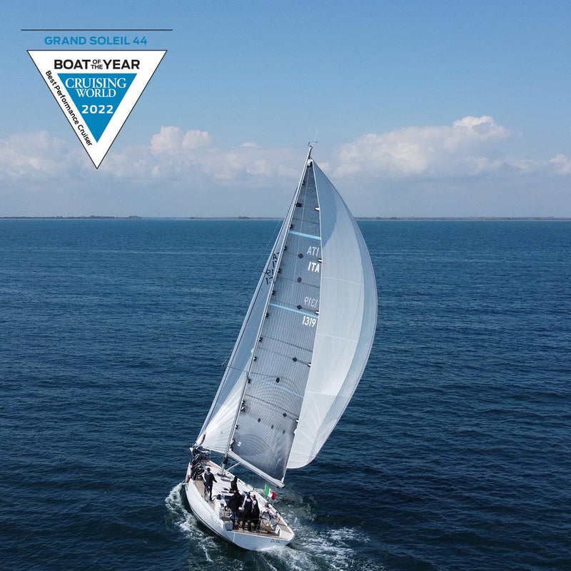 The GS 44 has won the Cruising World Boat of the Year Award