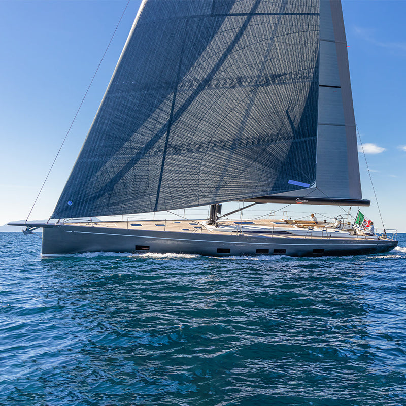 The new Grand Soleil 72 hits the water