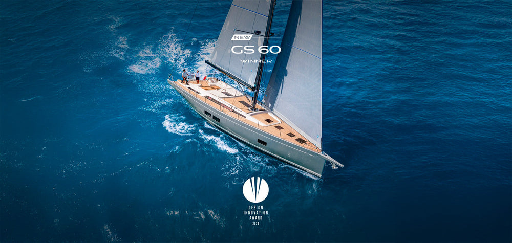 The New Grand Soleil 60, winner of the Design Innovation Award 2026