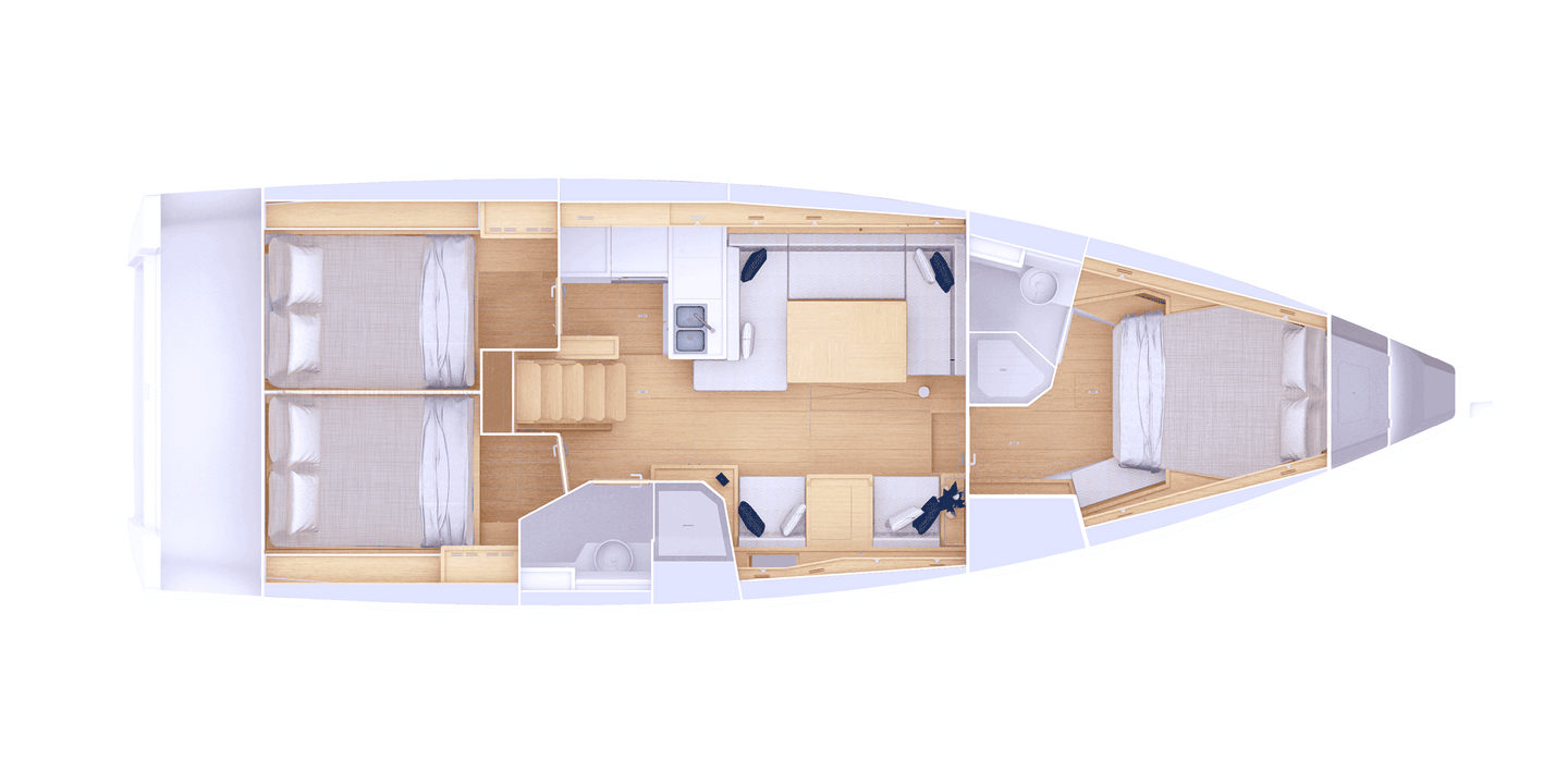 3 Cabins